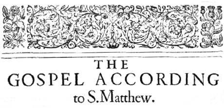 Artwork from a 1611 KJV