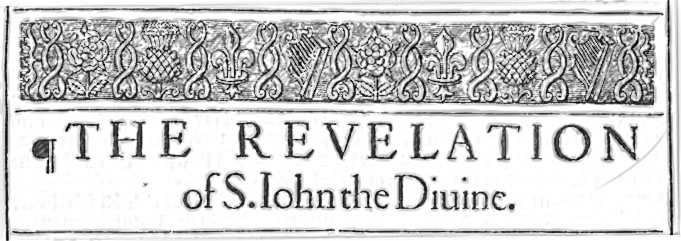 Revelation artwork from a 1611 KJV