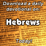 Purchase a daily devotional about Hebrews